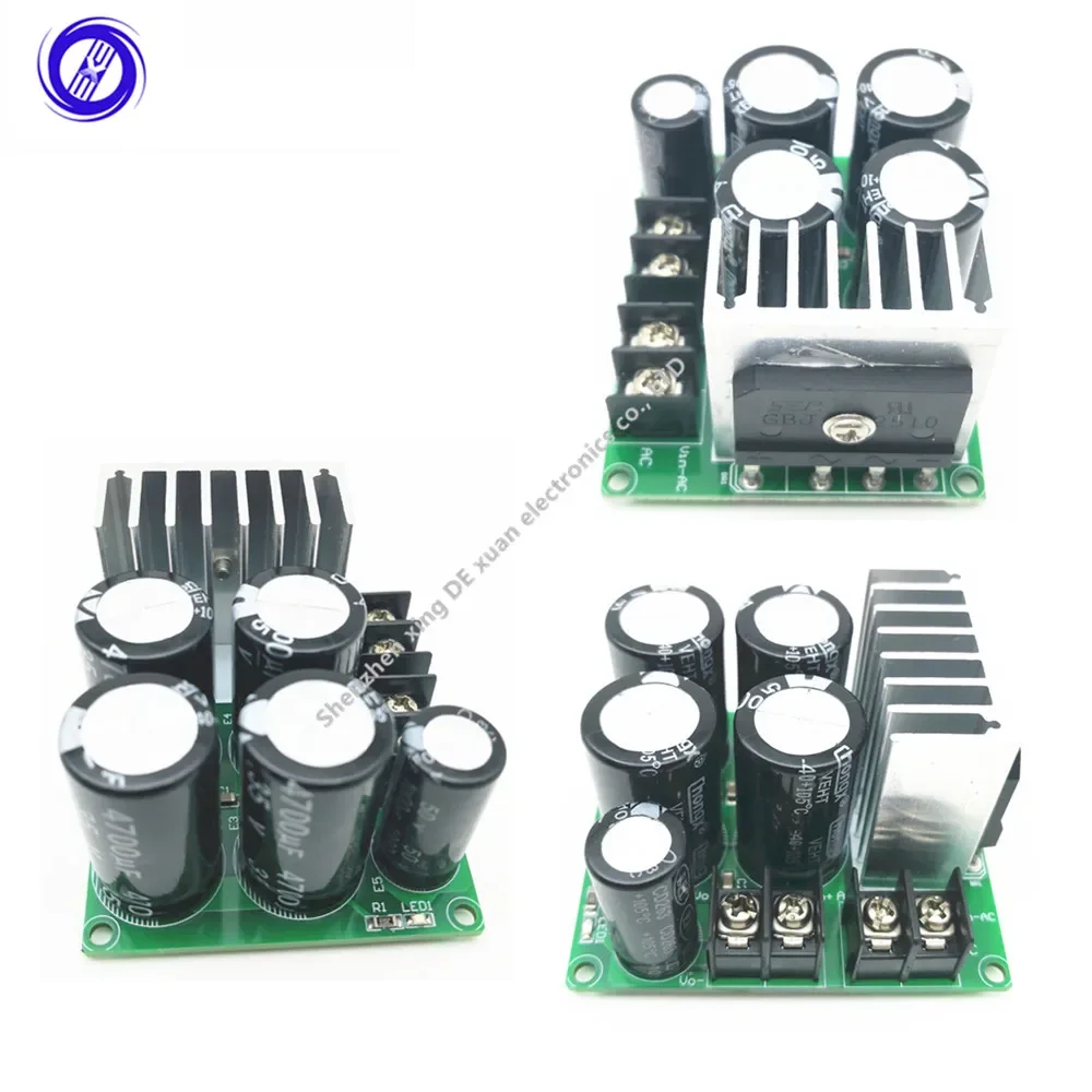 Single Power Supply Rectifier Filter Board Power Amplifier Non Regulator Power Board Module 10A 3300UF/50V 4700UF/35V