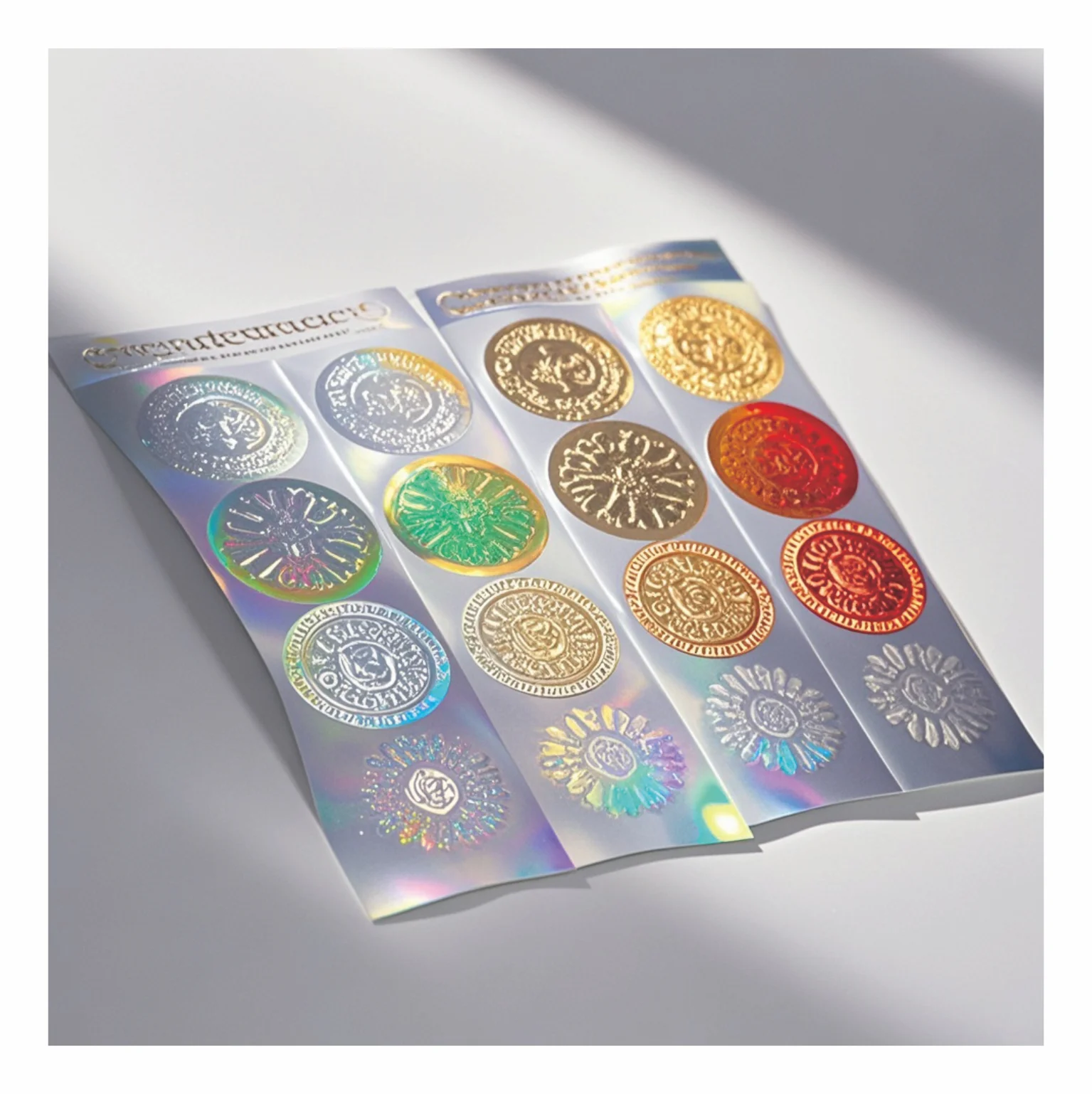 Brand New Custom High Quality Security Hologram Scratch With High Quality