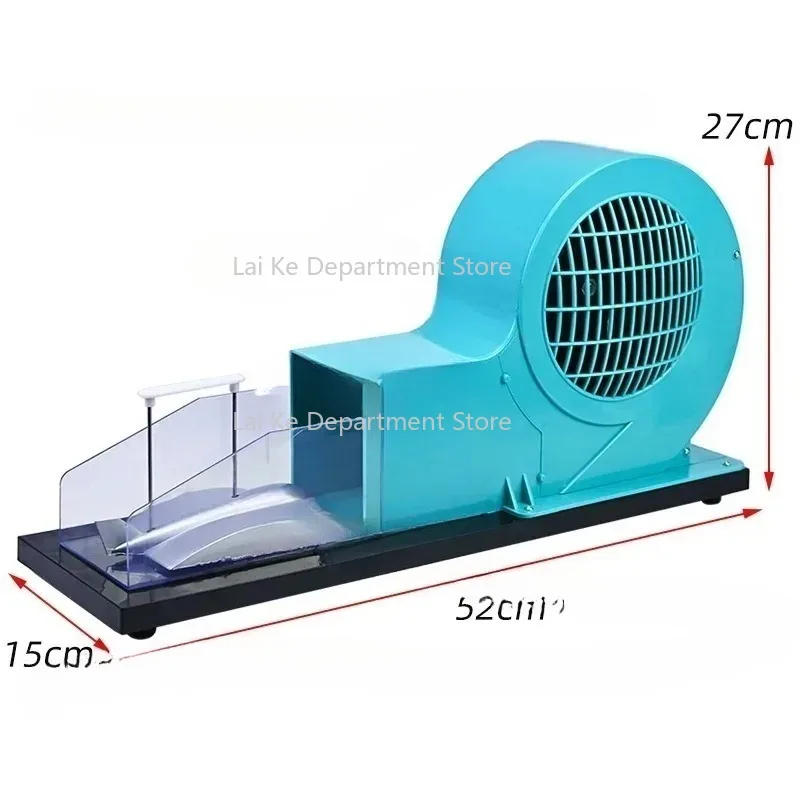 Lift Principle Demonstration Model Fluid Velocity Mechanics Aerodynamic Small Wind Tunnel Air Box Equipment Teaching Instrument