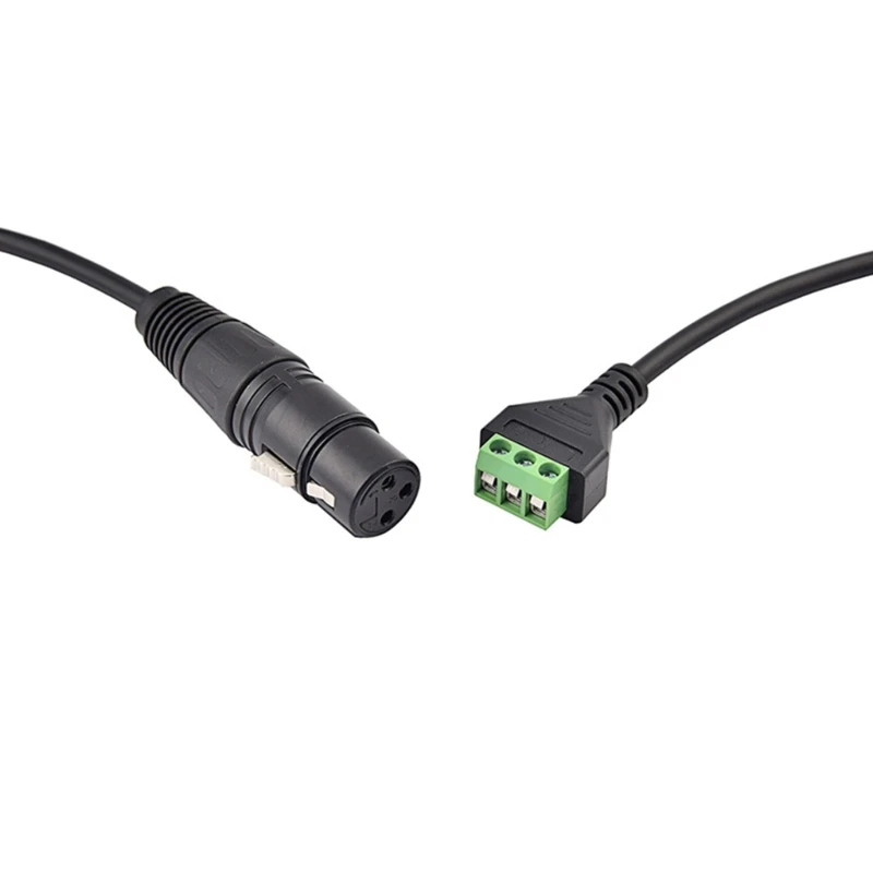 XLR Audios Cable for Microphone Mixer Speakers Sound Equipment 83CF