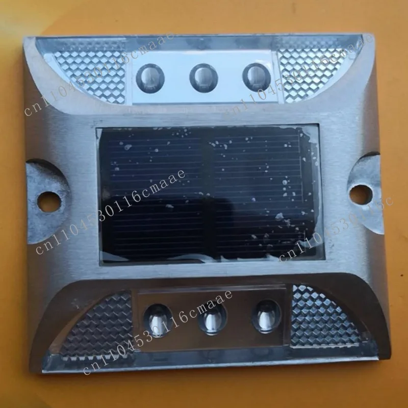 E018002 LED Solar Panel Lights, Double-sided Reflective Protruding Road Sign , Stair Lights