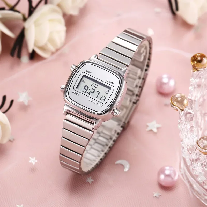 Relojes impermeables 3Bar para mujer, Reloj Digital con esfera pequeña, Reloj deportivo de moda femenino, Reloj Digital para mujer