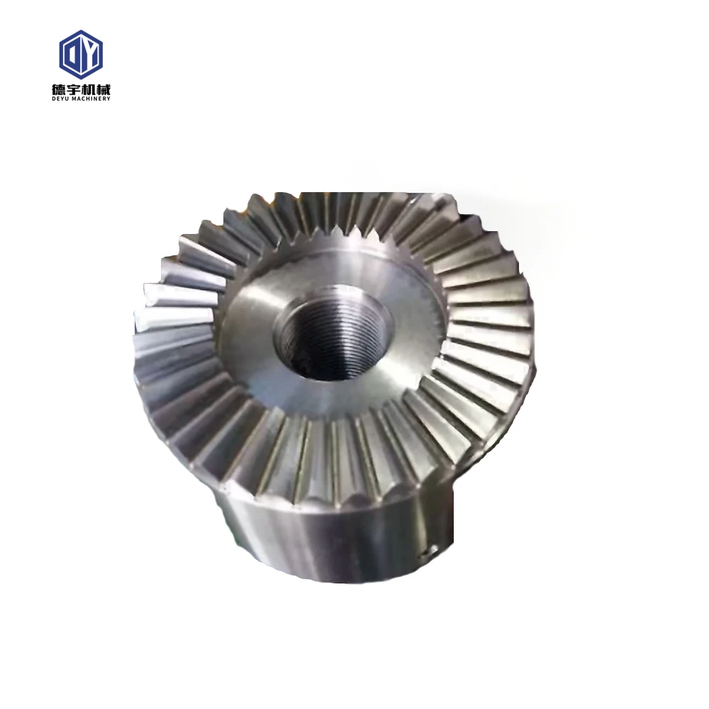 Transmission parts High precision spur bevel gear for steel rolling machinery and mining machinery