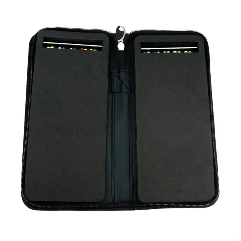 25UC Convenient Fishing Hair Rig Wallets Portable Hook Link Carry Bag Easy to Use