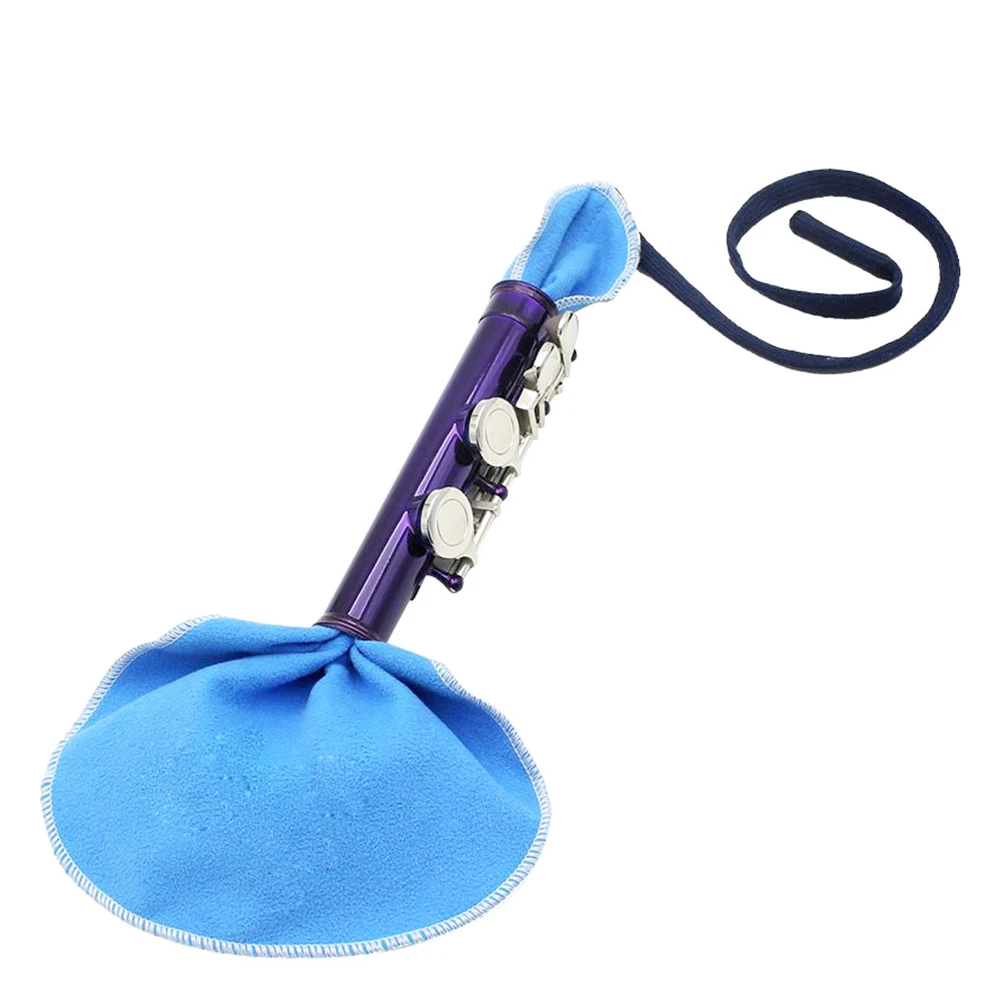 

4 Pcs Clarinet Cleaning Cloth Artificial Suede Flute Saxophone Wind Instrument Maintenance Tools Inside Tube Cleaner Practical