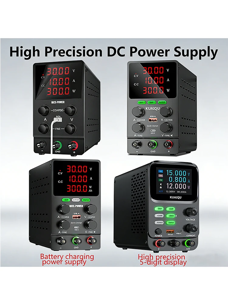 30V 10A DC Labor-Netzteil Einstellbares Labor-Schaltnetzteil 12V 24V Spannungsstabilisator 24-Stunden-Schnellversand