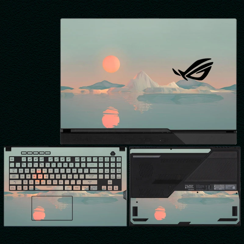 

Виниловая наклейка с принтом на заказ для ASUS ROG Strix Scar G614J/G634J/G834J, виниловая наклейка для ROG Strix Scar G533Z/G533Q/G733Z, кожа ноутбука