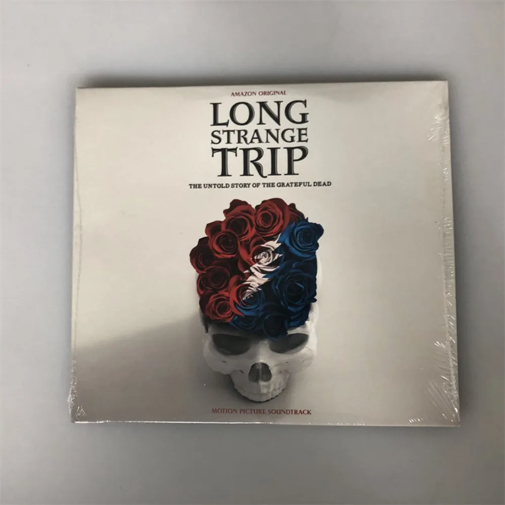 CD 'Long Strange Trip (Banda Sonora de la Película)' Grateful Dead, Disco de Música Rock Blues para Coleccionistas, Álbum de Audio Físico