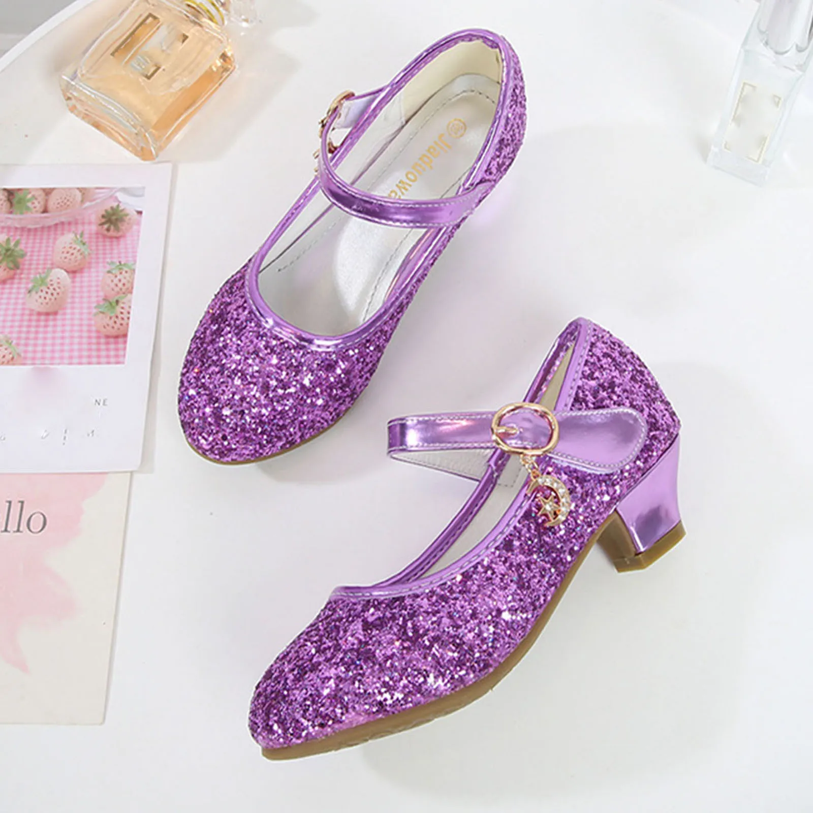 

Вечерние туфли в корейском стиле для девочек. Сверкающие туфли-лодочки на высоком каблуке. Туфли принцессы для танцевальных выступлений. Свадебная вечеринка. Сандалии для девочек.