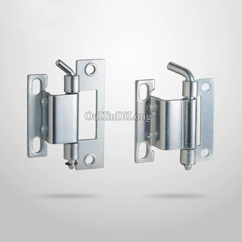 

Brand New 10PCS Zinc Alloy Industrial Equipment Latch Hinge Distribution Box Hinge Switch Electric Control Cabinet Door Hinges