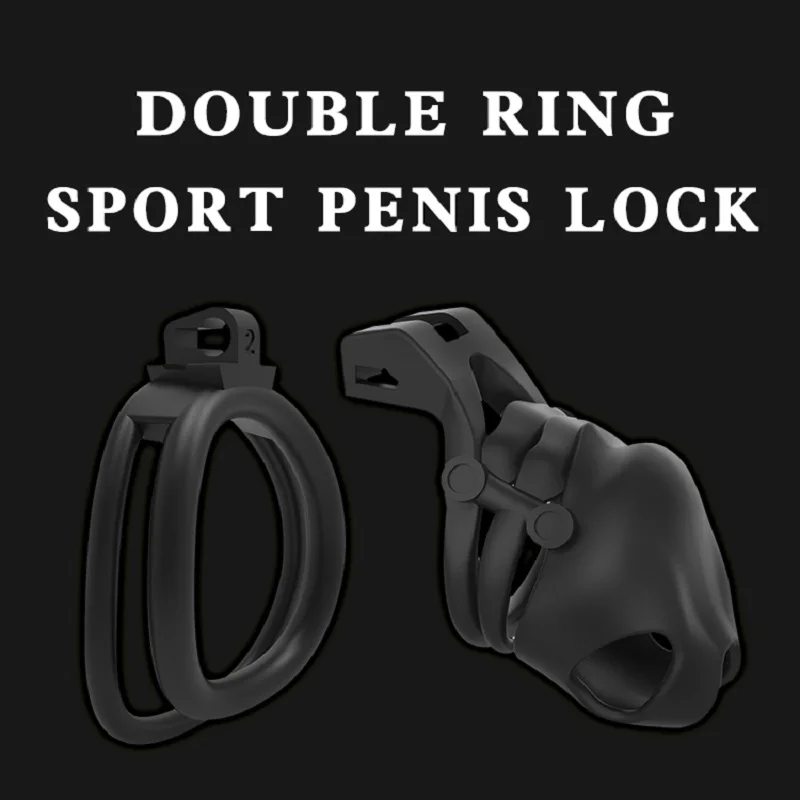 Sport Penis Ring 3D Printed Ultralight Cock Cage Male Chastity Device Adult Sex Toys Sissy Fetish Bondage Belt Lock Products