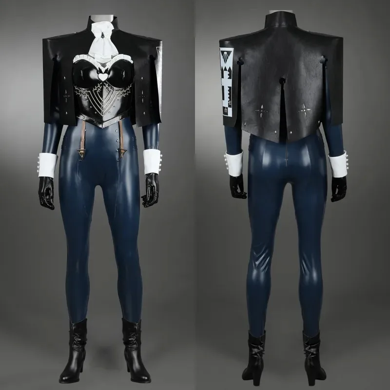 تمويه المعدة: ReFantazio Hulkenberg تأثيري حلي مثير امرأة جلدية بذلة هالوين كوميك كون الزي مخصص tu.3