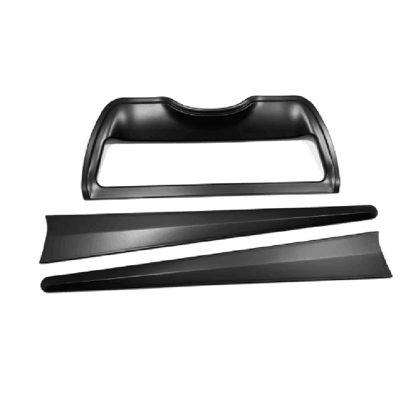 For Mazda BT50 BT-50 2021 2022 ABS Chrome/Black Car Trunk tail door handle door bowl decorative frame exterior accessories