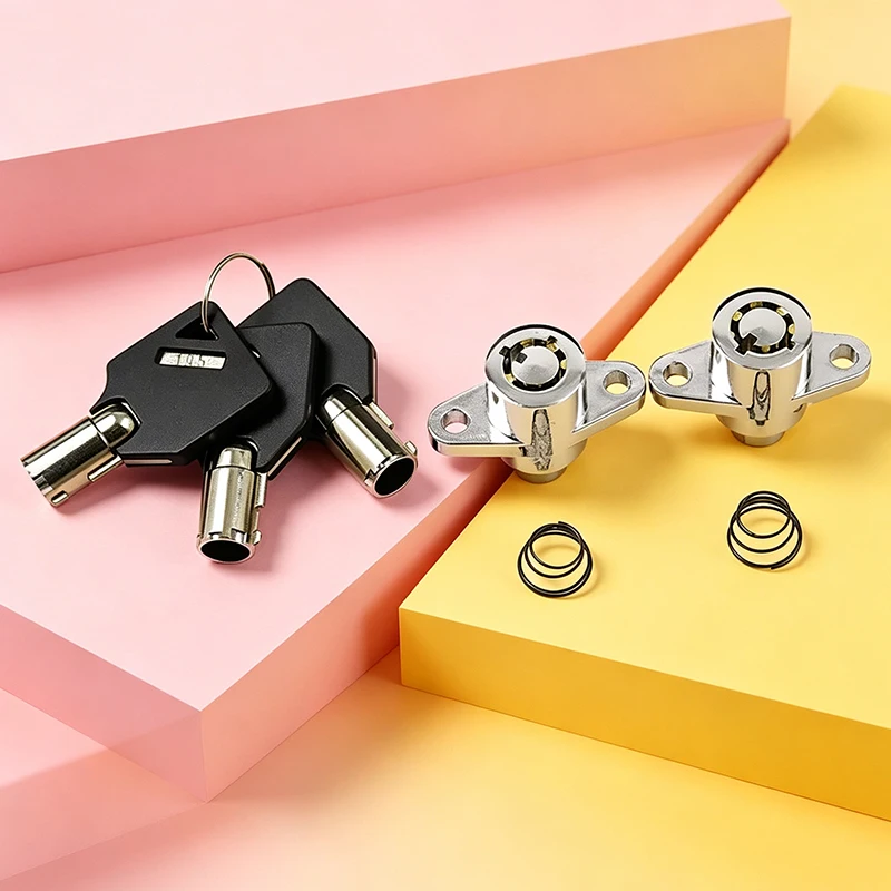 Motorcycle Hard Saddlebag Lock Key Park Lock Keys Set For Harley Touring Electra Glide Road Glide FLHR FLHTK FLTRX 1993-2022 23