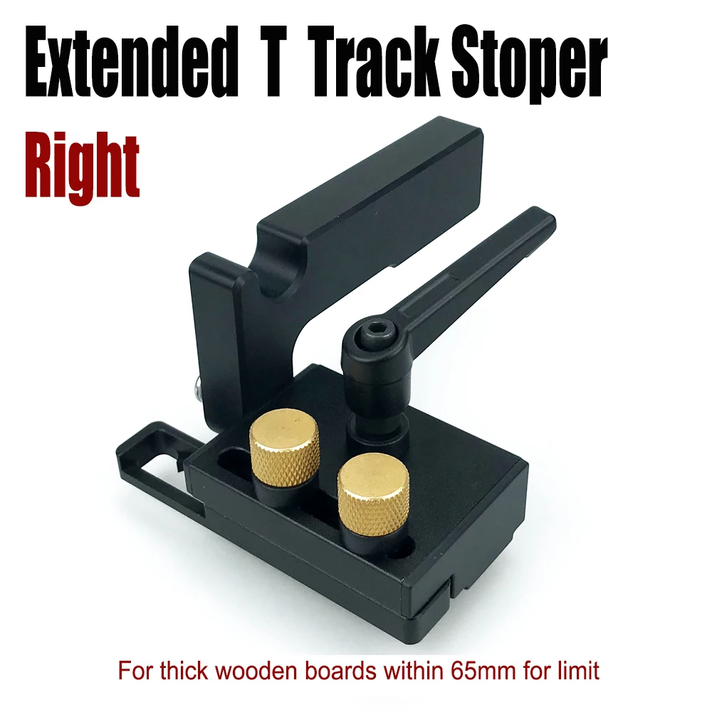 45 #   Chute T Track met Schaal T-tracks Slot Verstek Track 300-600mm 45 Type Chute, houtbewerking Tafelzaag Werkbank DIY Tool