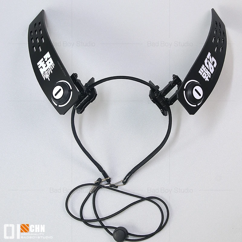 사이버 펑크 마스크 코스프레 기능성 기계 갑옷 귀 머리띠 중앙 타운 전술 03 공예 소품 음악 축제 액세서리