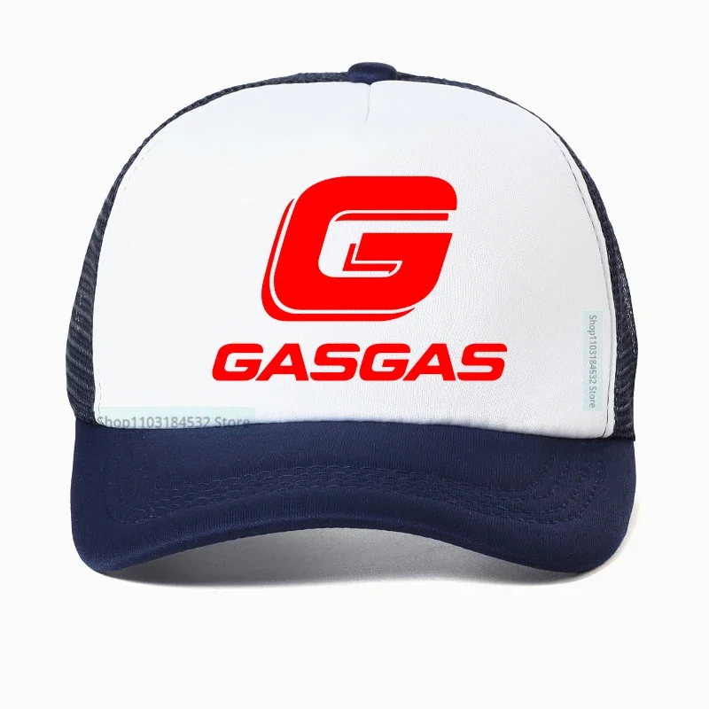 Motorcycles GasGas Motorcycles baseball capmen summer fashion Mesh Breathable Trucker hats Adjustable Snapback hat bone