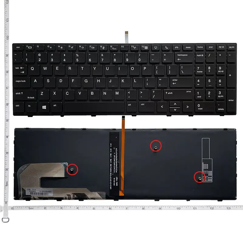 NEW US laptop keyboard FOR HP EliteBook  750 G5/750 G6/755 G5/755 G6/850 G5/850 G6/855 G5/855 G6 Zbook 15U G5/G6