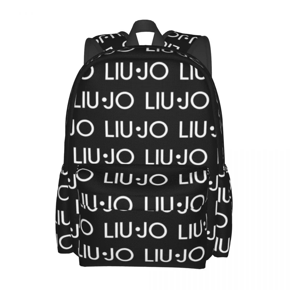 Liu Jo Backpack Student Schoolbag for Men Women Laptop Canvas Bags 17in