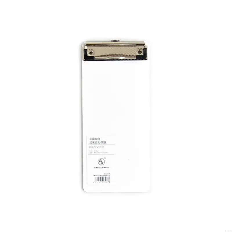 W89C Simple Notepad Memo Pad Board Clip File liber scrittura morsetti per l'ufficio