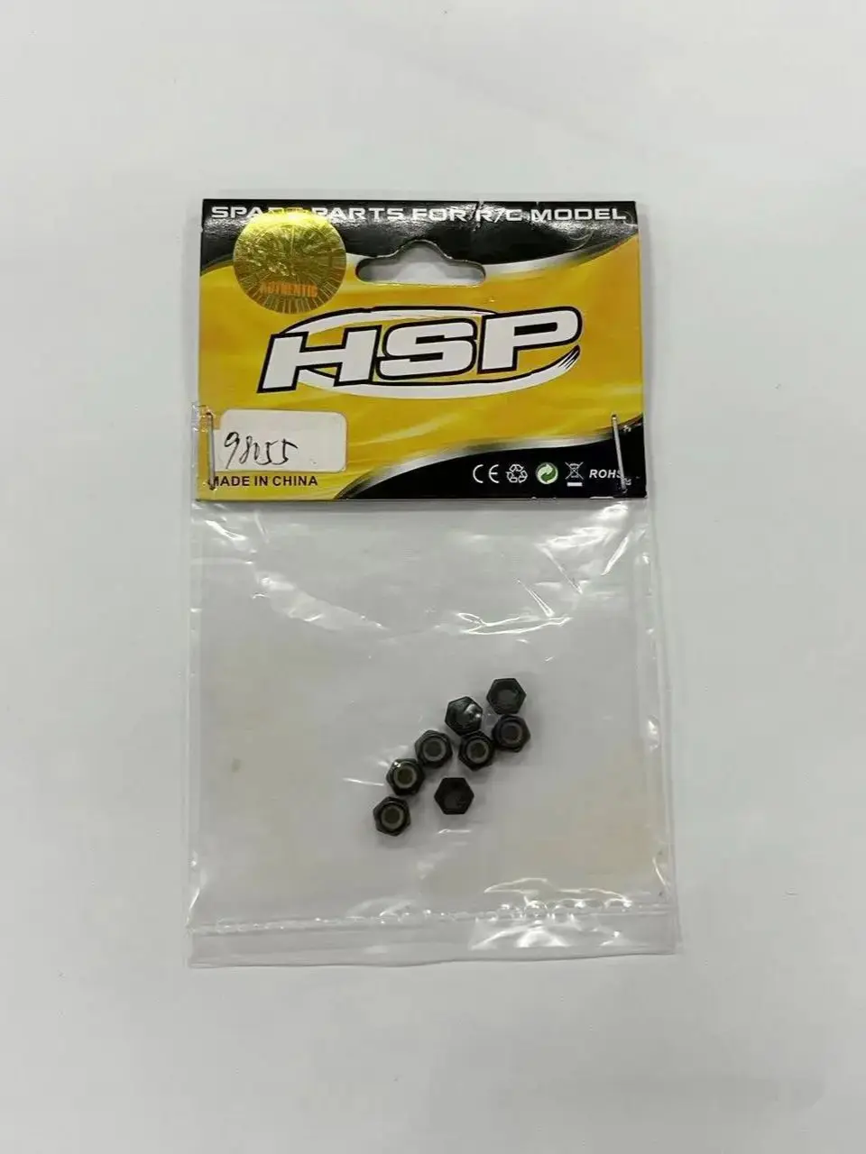 RGT SPARE PARTS 98055 Nylon Nuts M3 For 1/10 4WD Off-road Rock Crawler Climbing 136100