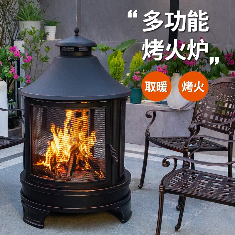 

Outdoor heating stove Garden grill Household firewood charcoal grill