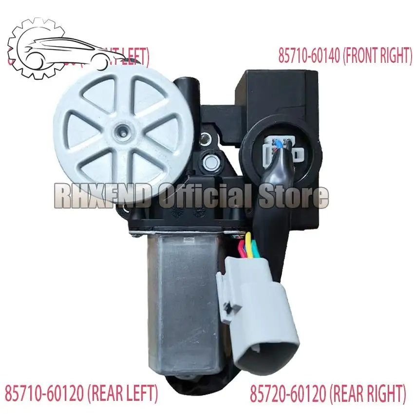 

85720-60130 85710-60140 85710-60120 85720-60120 Window regulator motor suitable for Toyota Lexus Land Cruiser LX470 5PIN