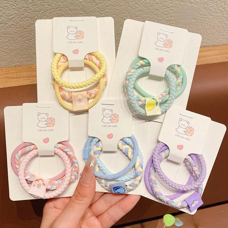 

Прочные эластичные резинки для волос для женщин: простые резинки для высоких хвостов, не повреждающие волосы, модные аксессуары для взрослых