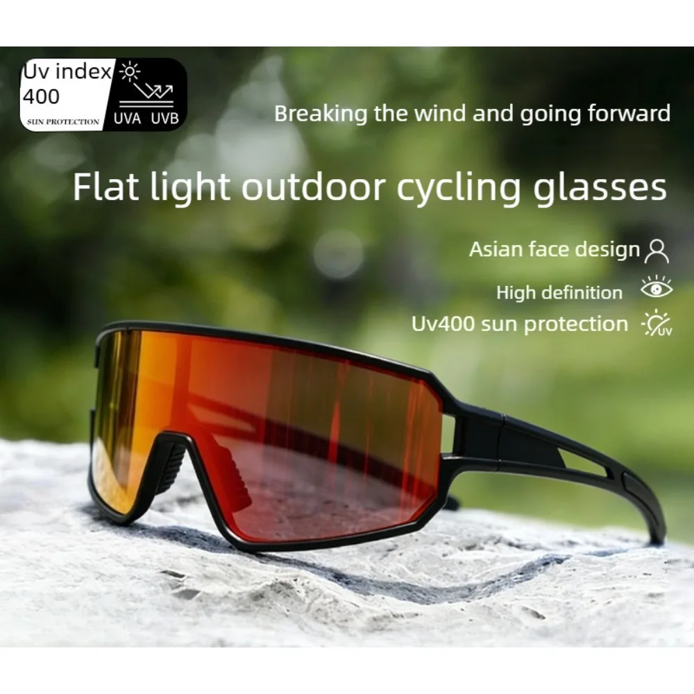 Cycling Sports Goggles TAC Polarized Sunglasses Windproof Sand Resistant UV Protection Eyewear for Running Outdoor Activities