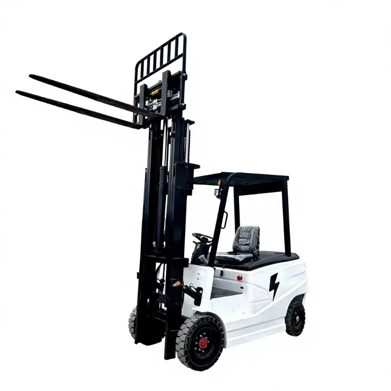 2.5 Ton Low Floor Passing Mini Electric Forklift Adapt Low Height Warehouse Door Pallet Cargo Stacking Moving Truck
