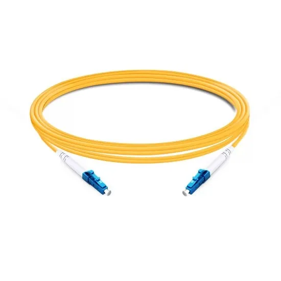 Simplex OS2 Single Mode LC UPC to LC UPC LSZH 2.0mm Fiber Optic Cable
