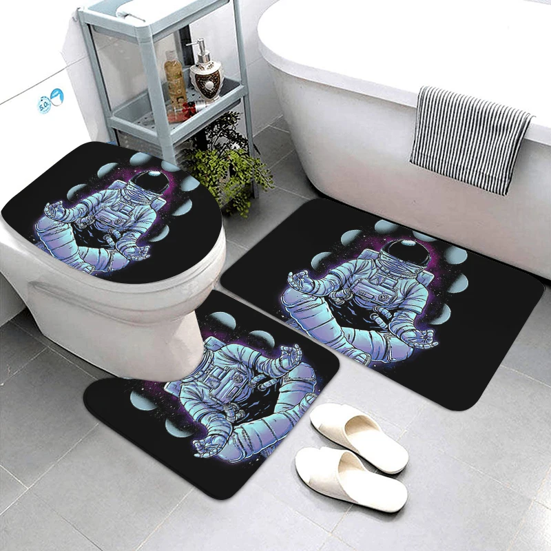Bath Mat Bathroom Small Rug Shower Mat Decorative Absorbent Foot Mat Merry Christmas Kitchen Mat Bedroom mat Bathtub toilet rug