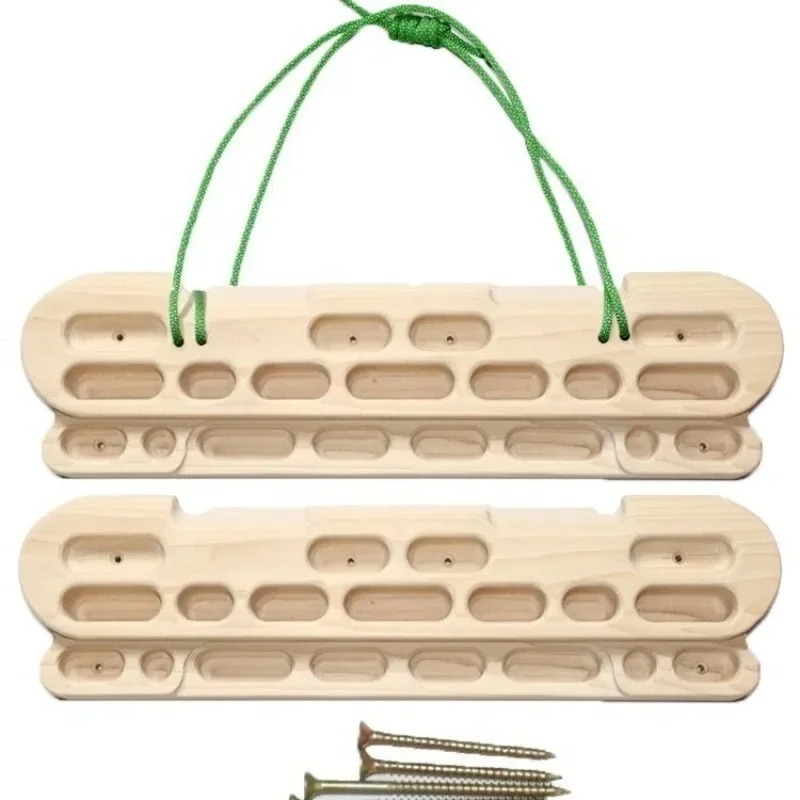 

Indoor climbing fingerboard, trainer fitness, horizontal bar wooden grip board