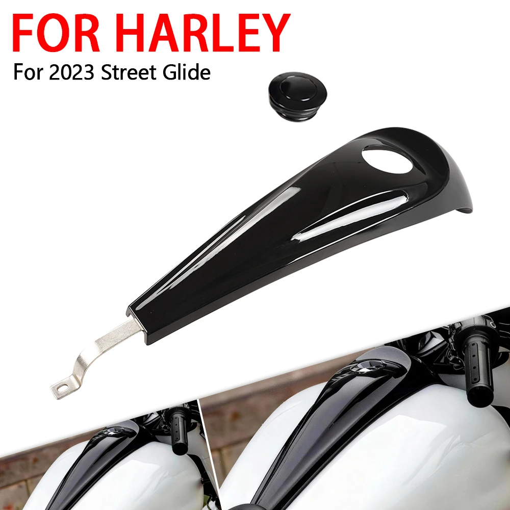 

Smooth Dash Fuel Console Cover Motorcycles Gas Tank Cap Fit For Harley Touring Street Glide/Road Glide 117 121 2023 2024 2025