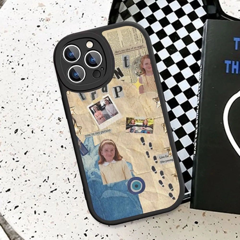 Disney The Parent Trap Phone Case Hard Leather For iPhone 14 13 12 Mini 11 14 Pro Max Xs X Xr 7 8 Plus Fundas