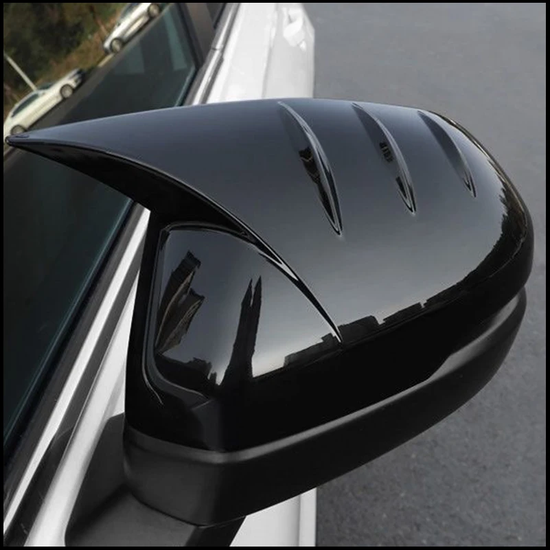 Car Styling For Honda HR-V HRV 2021 2022 Rearview Mirror Cover Trim Caps With Horn Decorate Auto Accessories