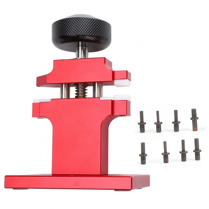 Press Type Watch Crown Tube Removal Tool Machine with 7 Pins Professional Watchmaker Watch Friction Tube Repair Removal Tools