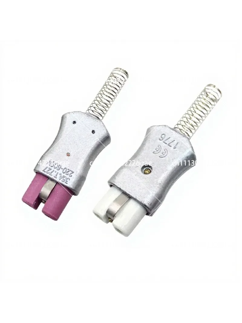 10PCS T727 Aluminum Alloy High-Temperature Plug 35A Heating Ring Ceramic Electric Furnace Industrial Connector