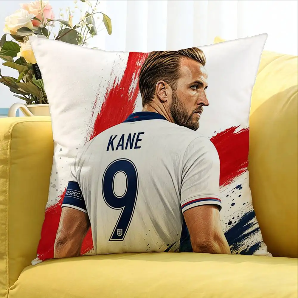 Football Harry Kane   Various Sizes Square Pillow Case For Car Home Bedchamber Decor