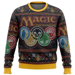 Sweat-shirt 3D pour homme, pull Magic The Gathering, cadeau de Noël, Santa Clau, Top Knowing, vêtements d'automne et d'hiver