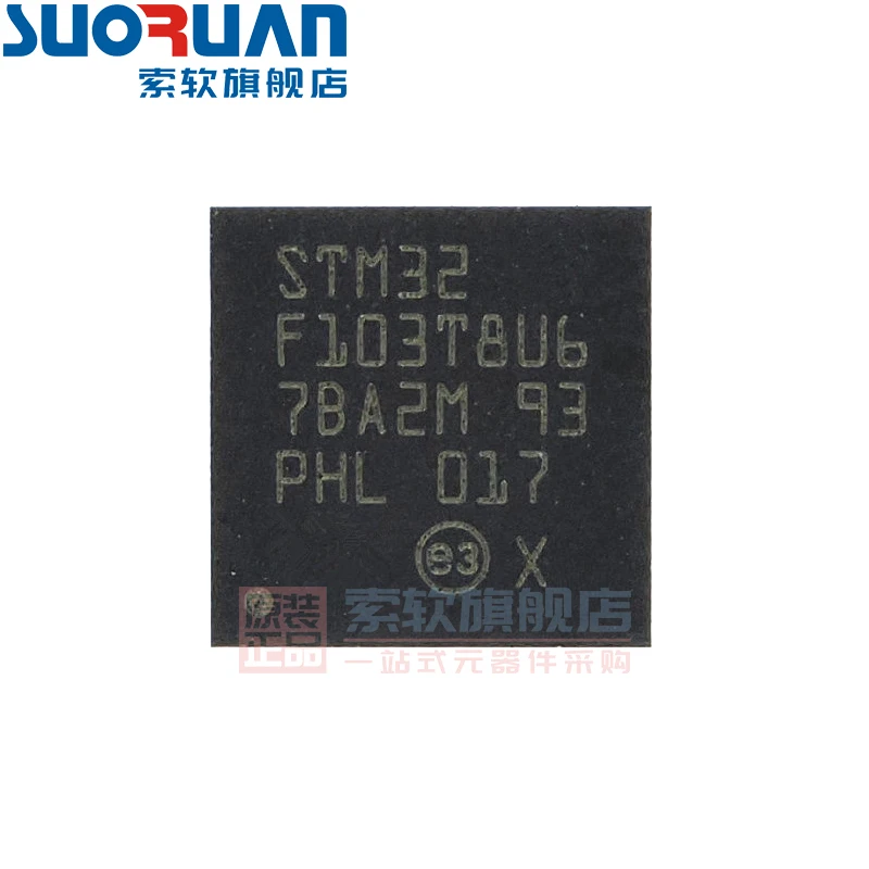 Free shipping    STM32F103TBU6 VFQFPN-36 ARM Cortex-M3 32-MCU     10PCS