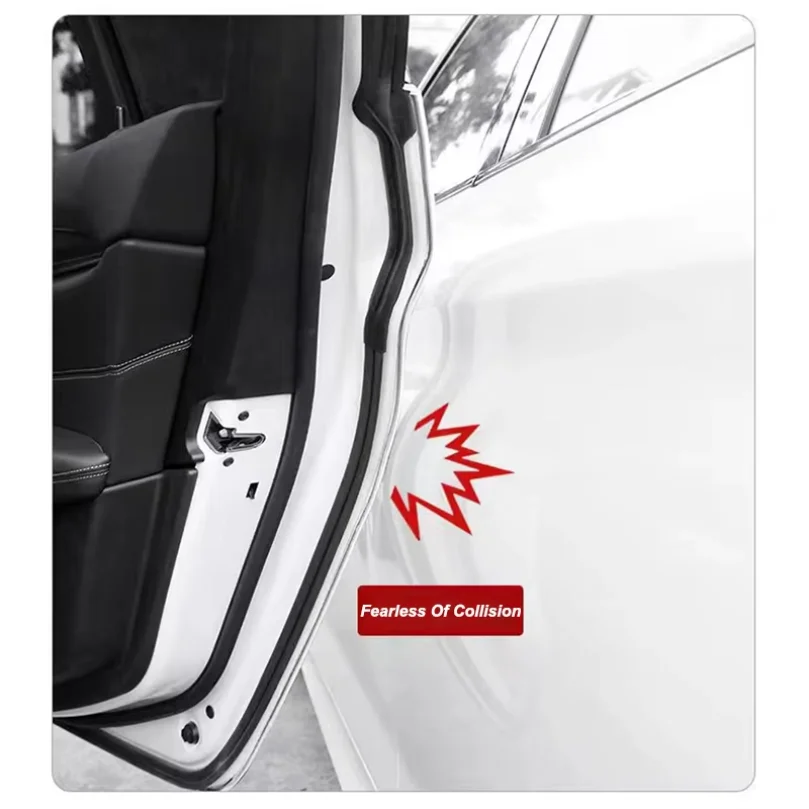 5M Car Door Edge Rubber Scratch Protector Strips Car Styling Mouldings Protection Side Doors Moldings Adhesive Scratch Tools New
