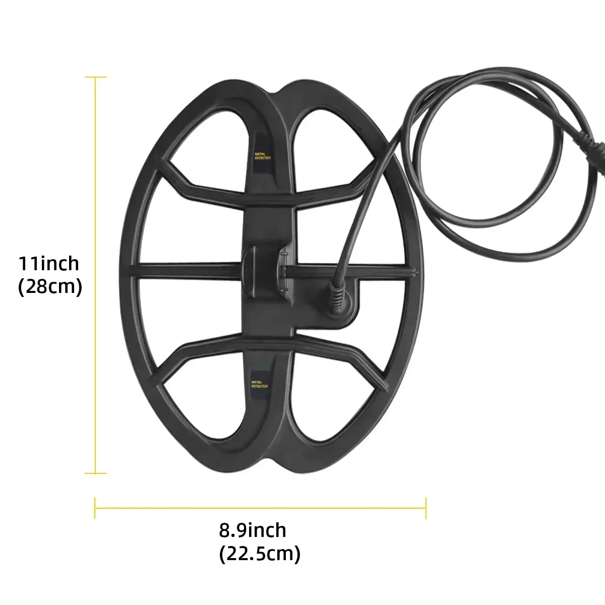 Imagem -02 - Acessórios para Detector de Metais 19.2khz 11 Polegada Bobina de Pesquisa Profissional com Parafuso à Prova Dágua para Gt800 Gt850 Gx850 Tc600