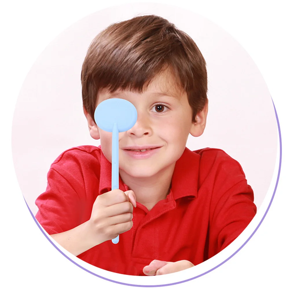 

6 set Eye Exam Tool Occluder Hand Pointer Stick Long Handle Plastic Optometry Equipment For Vision Testing Eyesight Examination