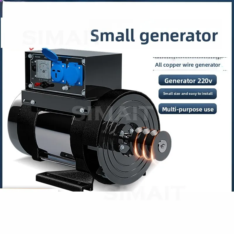 3KW/5KW 220V Single Phase  Generator Set | Pure Copper Household Quiet Power for AC Refrigerator