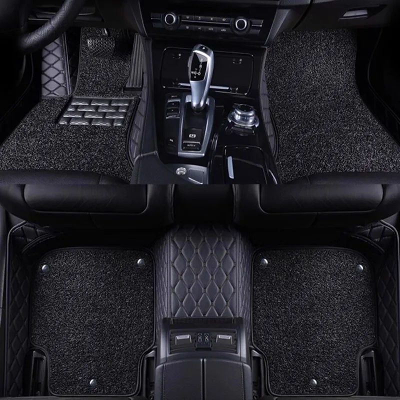 

Специальные автомобильные коврики на заказ для Porsche Macan EV 2025, высококачественные коврики, двухслойные ковры для Macan EV 2024