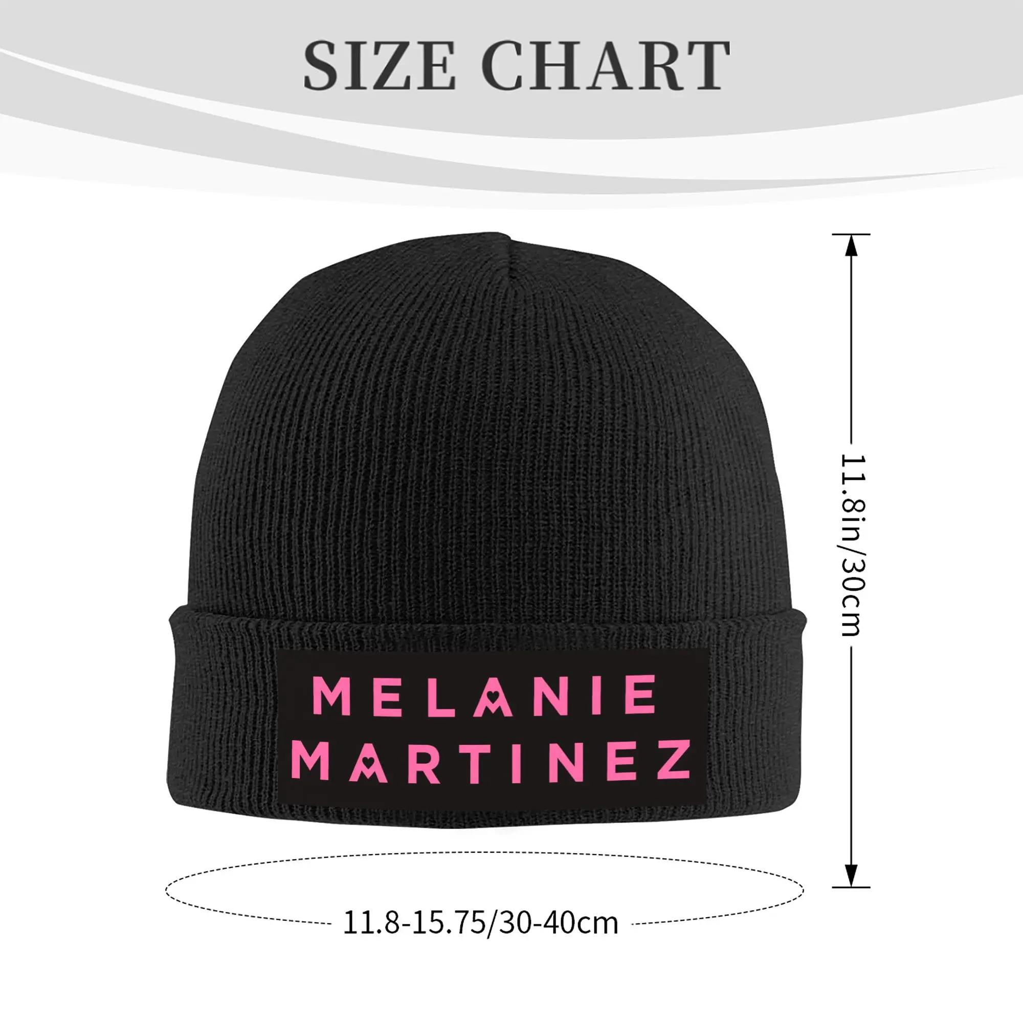 Custom Martinez Melanie  Beanie Cap Unisex Winter Warm Bonnet Homme Knitting Hat Fashion Outdoor  Skullies Beanies Hats