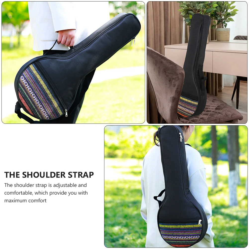 Organizer Banjo Bag The Tote Container Non-woven Fabric Portable Carrying Musical Instrument Storage Pouch