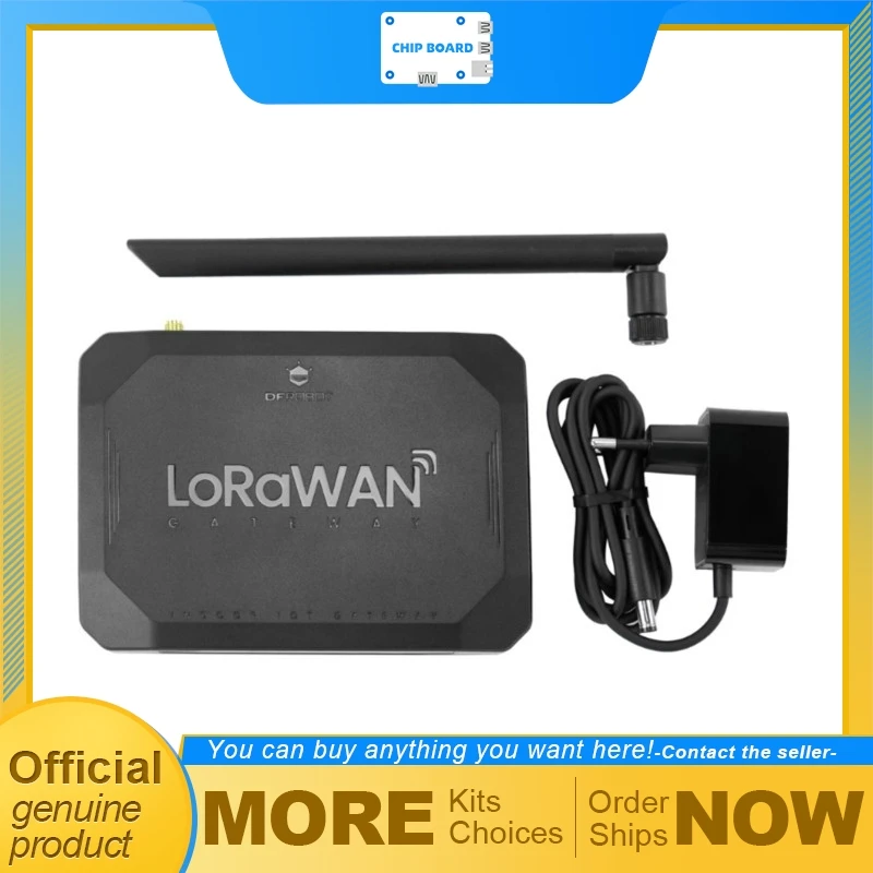 

Шлюз LoRaWAN DFRobot Private EU868, Semtech SX1302 8CH, Node-RED, MQTT, WiFi 2.4G и Ethernet для IoT-устройств