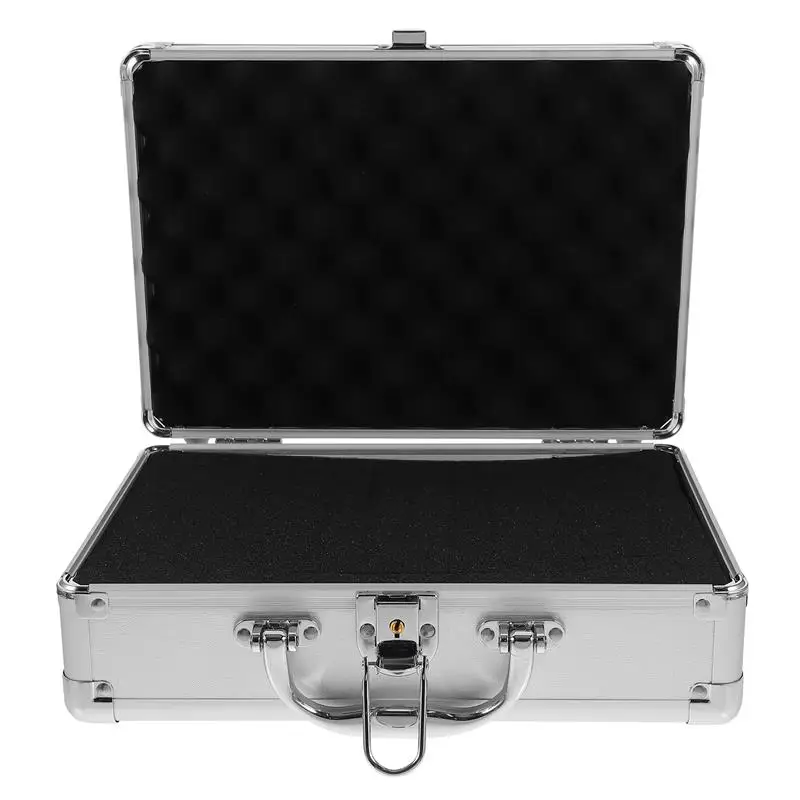 Suitcase Suitcases Aluminum Alloy Briefcase Metal Silver Hard Briefcases for Men